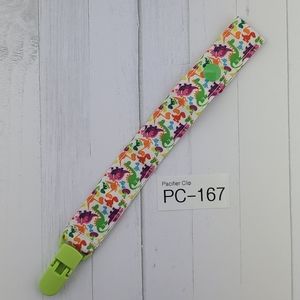 Handmade pacifier clip
